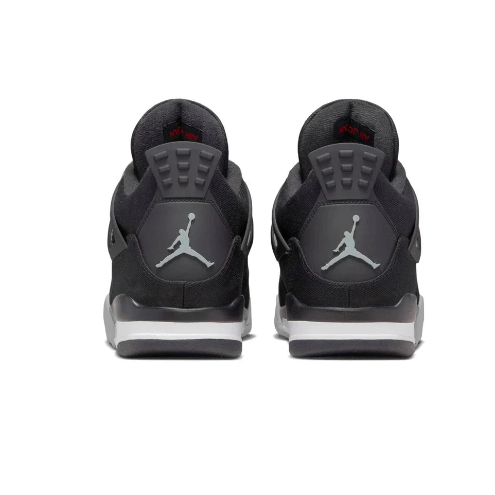 4 Air SE Jordan Retro Canvas Black 0630